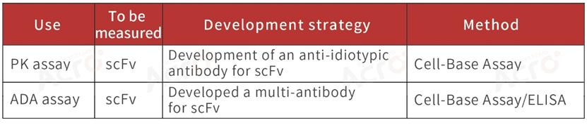Development strategy of anti-idiotypic antibody for CAR-T drugs