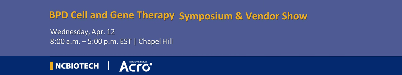 BPD Cell and Gene Therapy Symposium & Vendor Show 2023