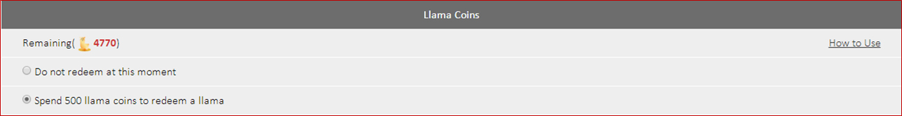 Earn Llama Coins