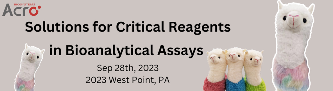 ACROBiosystems talk on Solutions for Critical Reagents