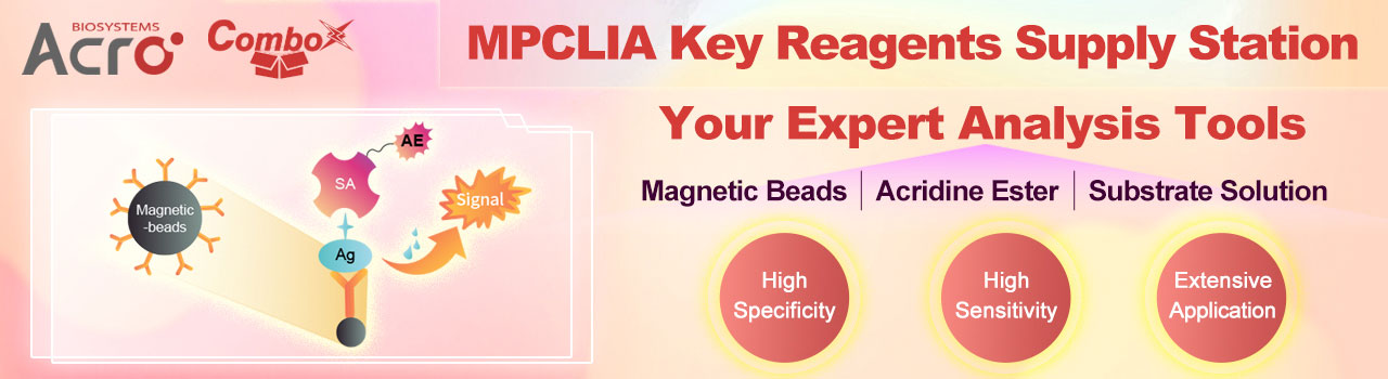 Reagents to Build Your Own Magnetic Particle Chemiluminescent Immunoassay (MPCLIA)