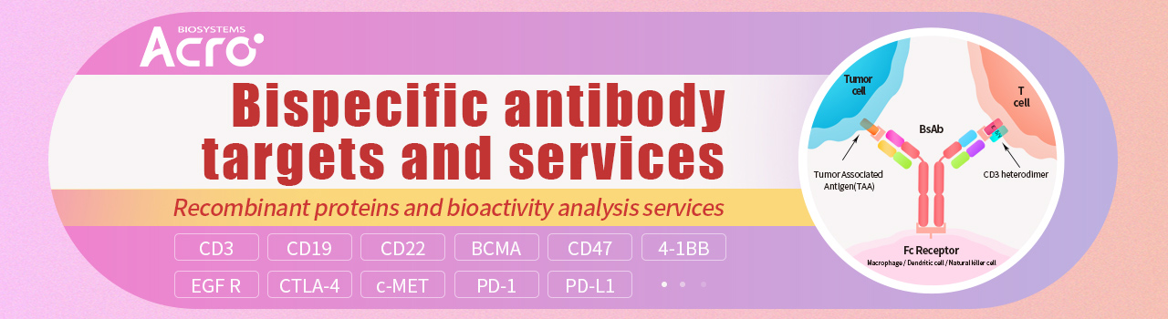 Bispecific antibody targets and services